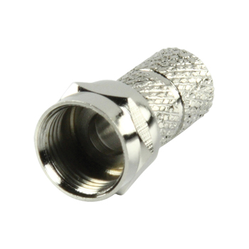 F-connector screw professional quality 6.4 mm conf 50 pz-0